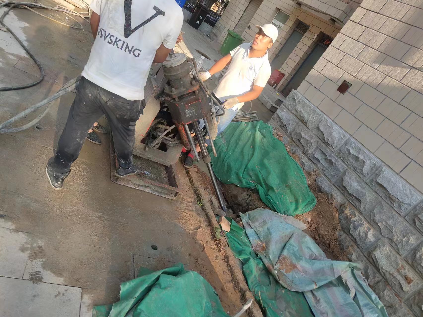奎文建筑房屋地基沉降注浆加固顶升纠偏